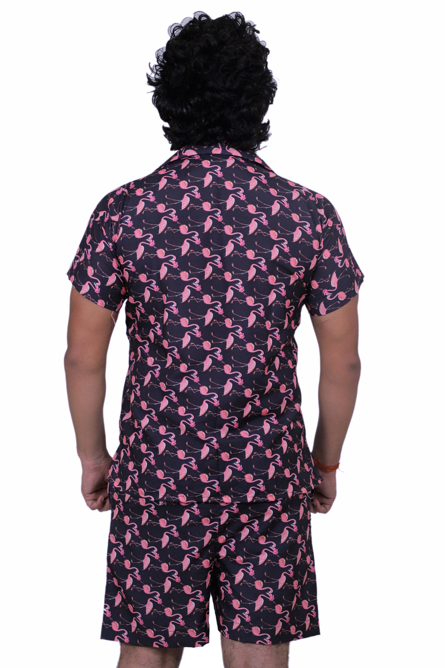 Men’s Co-Ord Set – Trendy T-Shirt & Bottom Wear Combo navy blue