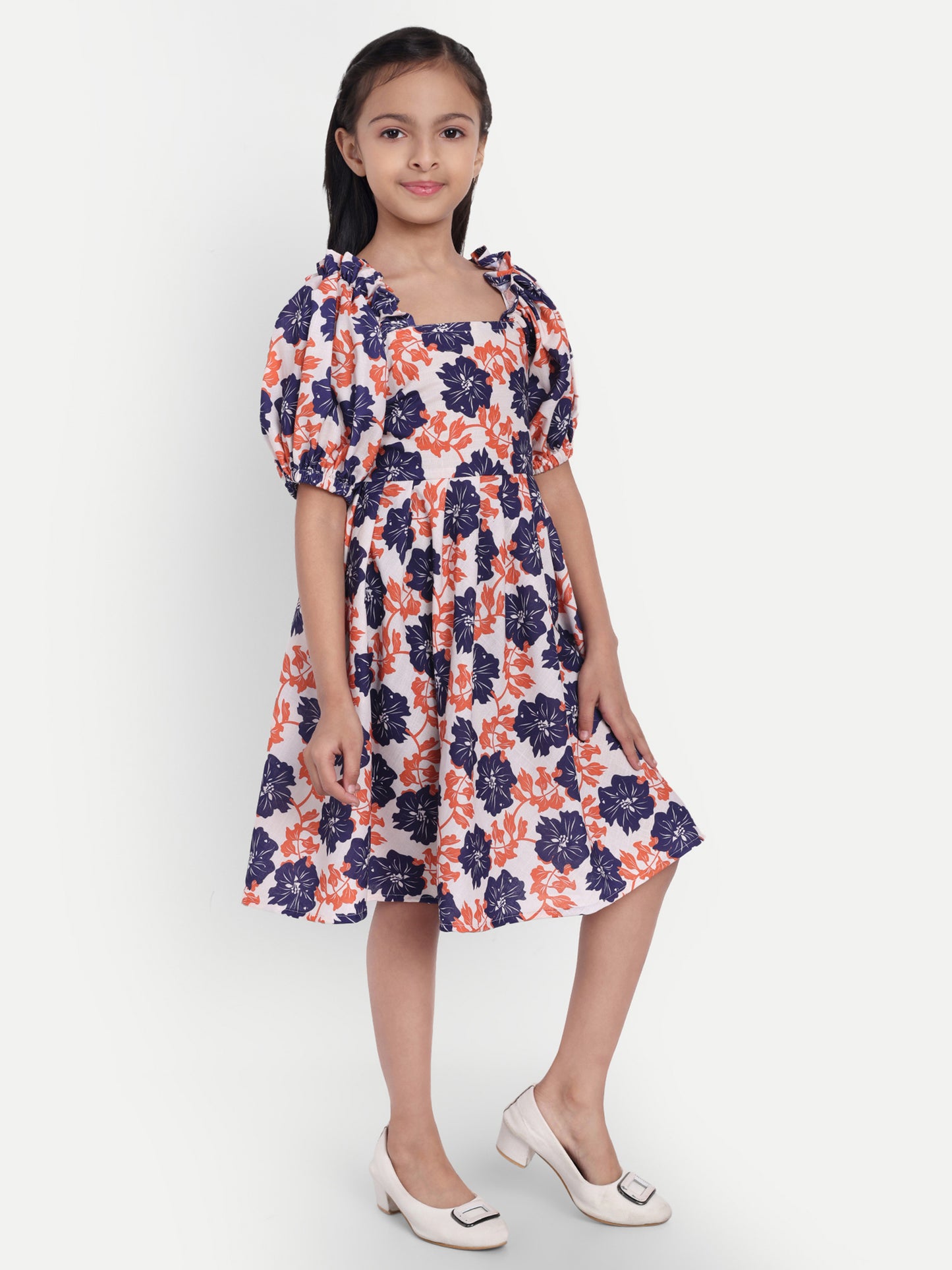 Girls Cotton Frock – Soft & Breathable Summer Dress for Kids