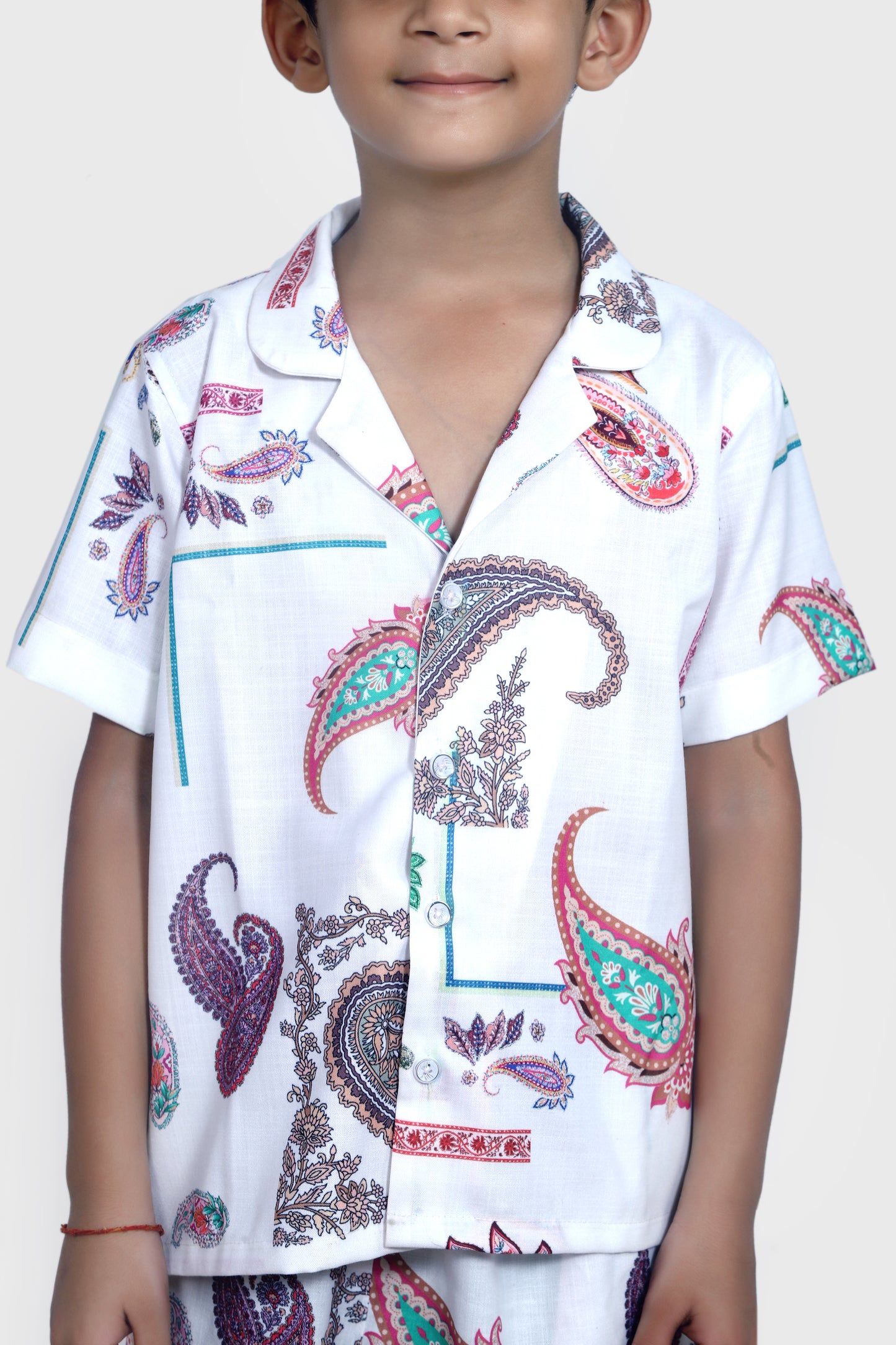 Kids Boys Printed Cord Set – Lightweight & Stylish Co-Ord Outfit