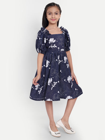 Girls Cotton Frock – Soft & Breathable Summer Dress for Kids