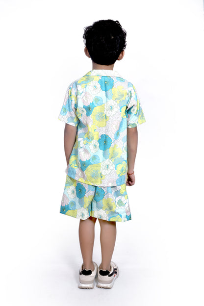 Kids Boys Printed Cord Set – Lightweight & Stylish Co-Ord Outfit