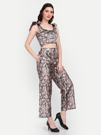 Elegant Women Printed Velvet Dress – Luxe Soft-Touch Party & Evening Wear