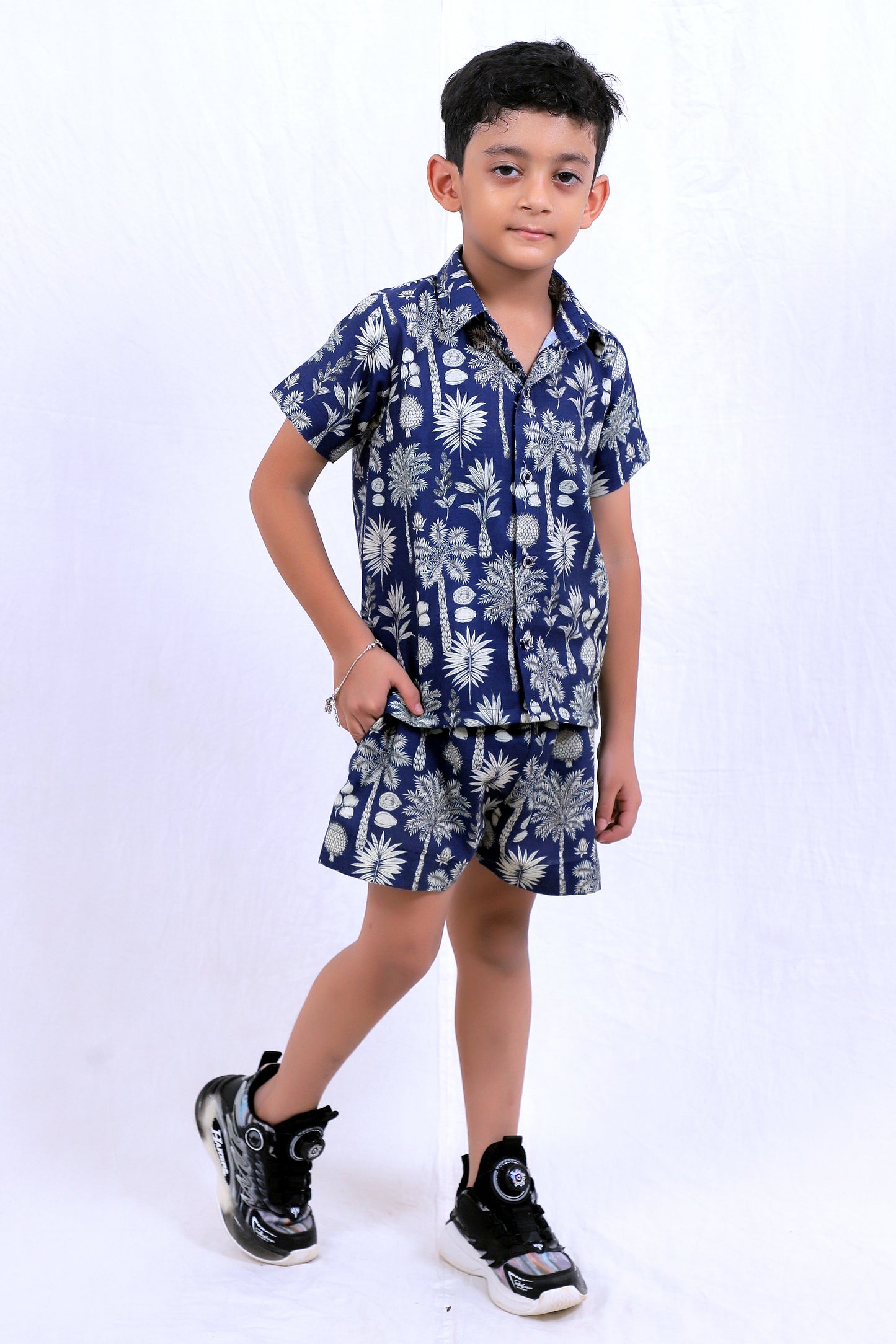 Kids Boys Printed Cord Set – Lightweight & Stylish Co-Ord Outfit