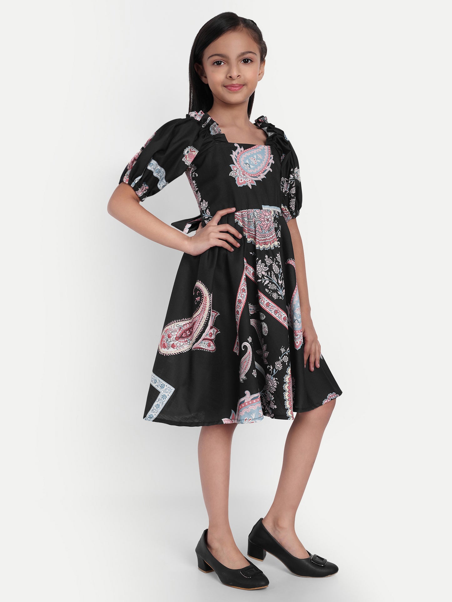 Girls Cotton Frock – Soft & Breathable Summer Dress for Kids