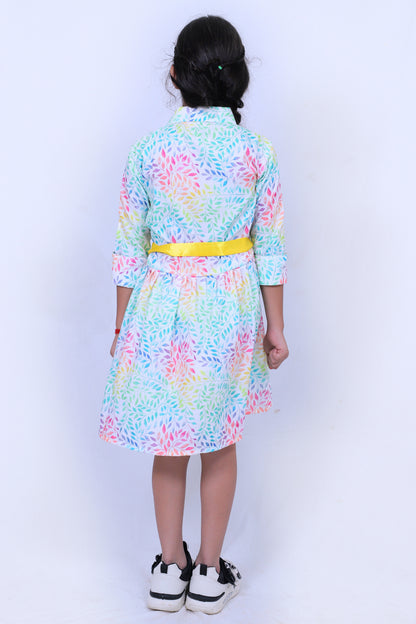 Girls Cotton Frock – Soft & Breathable Summer Dress for Kids