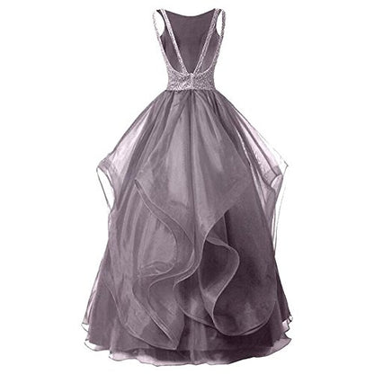 Elegant Women Embellished Sequined Boat Neck Net Fit & Flare Maxi Dress – Party & Evening monochrome Gown
