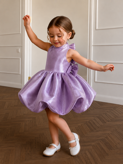 Lavender Luxe Bubble Party Dress