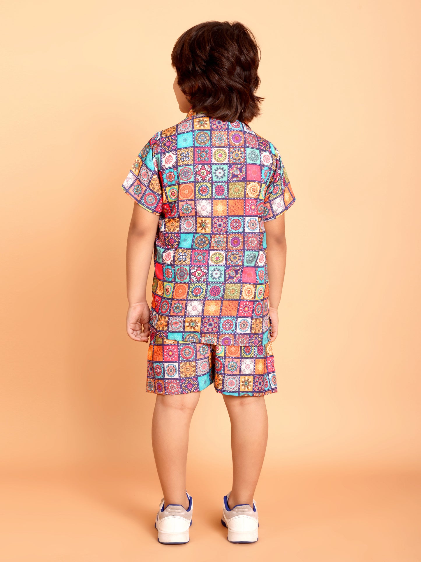 Kids Boys Printed Cord Set – Lightweight & Stylish Co-Ord Outfit