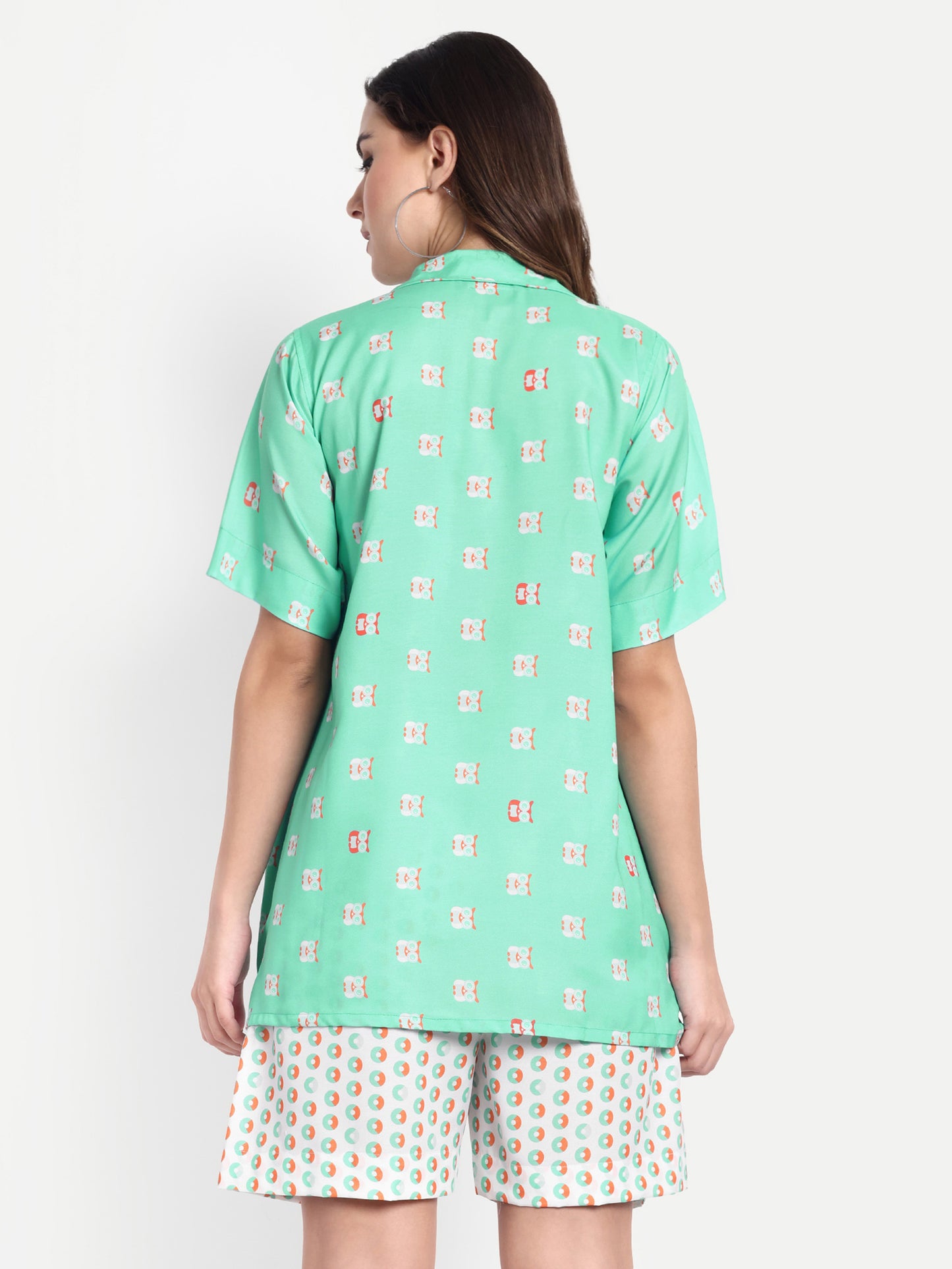 Women Casual Cord Set – Comfortable Summer Co-Ord Outfit sky blue