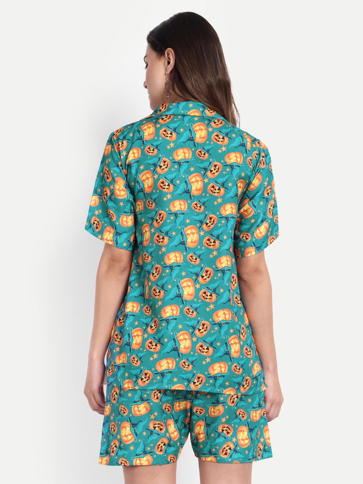 Women Casual Cord Set – Comfortable Summer Co-Ord Outfit green
