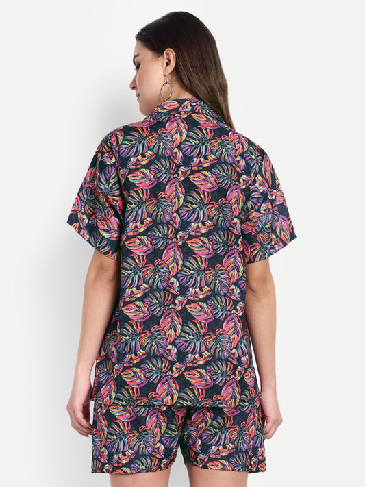 Women Casual Cord Set – Comfortable Summer Co-Ord Outfit multi color