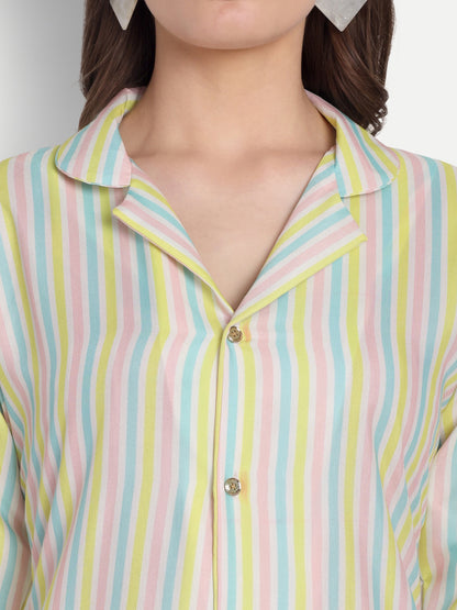 Women Ethnic Kurti – Long Kurti for Festive & Casual Wear lemon yellow