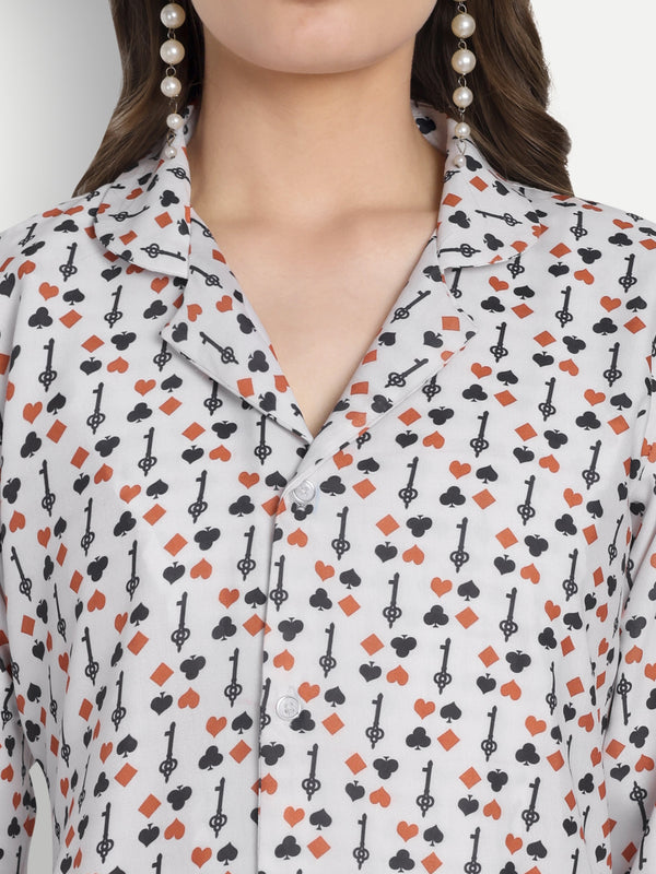 Women Ethnic Kurti – Long Kurti for Festive & Casual Wear white