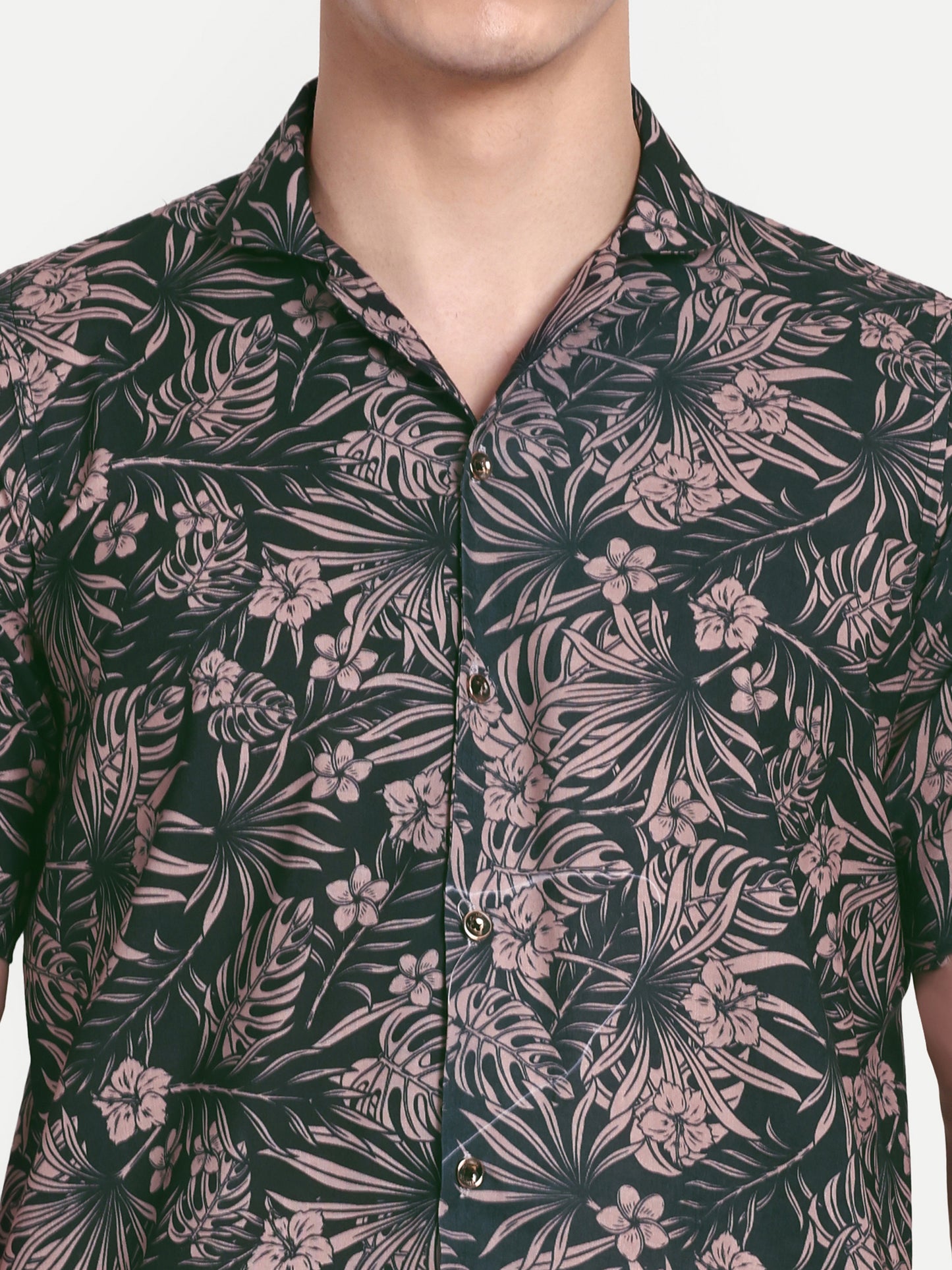 Men’s Co-Ord Set – Trendy T-Shirt & Bottom Wear Combo forest green