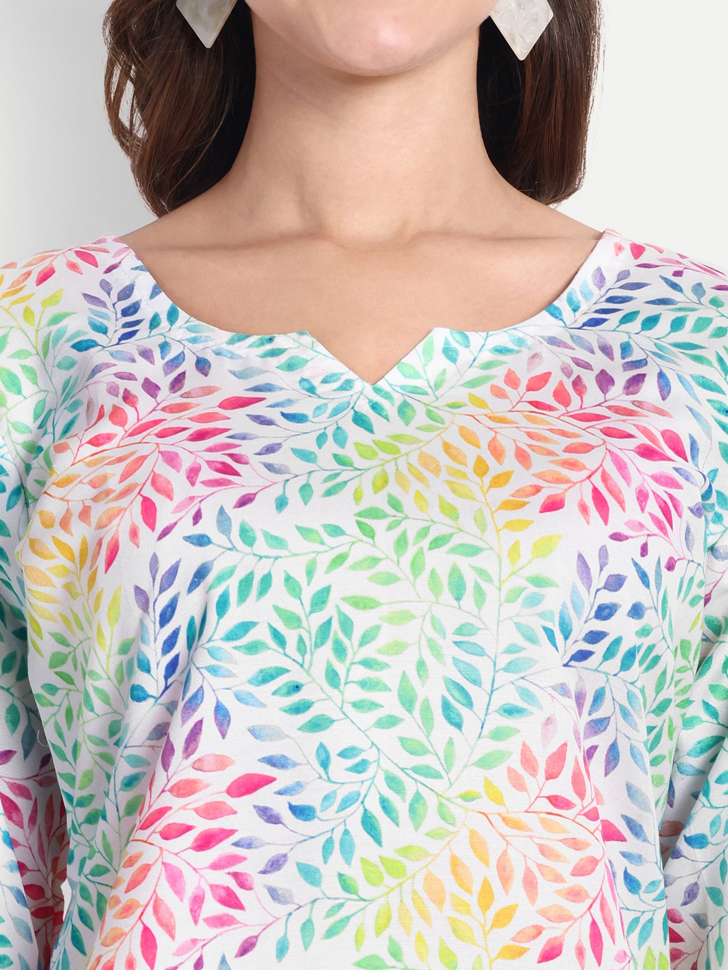 Elegant Women Co-ord Set – Stylish Matching Top & Bottom Outfit for Casual & Party Wear multicolor