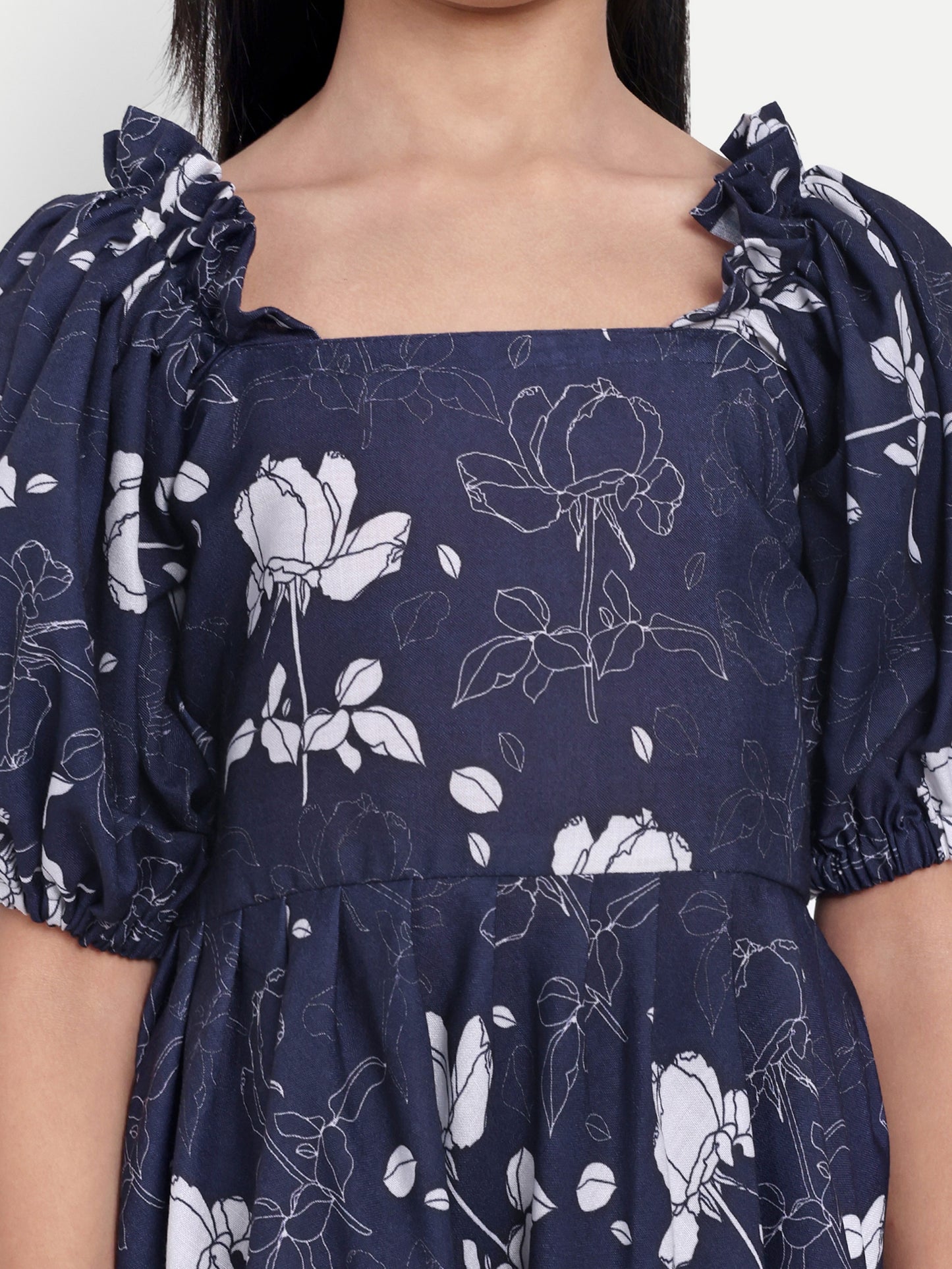 Girls Cotton Frock – Soft & Breathable Summer Dress for Kids