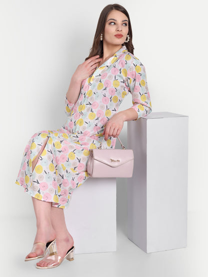 Women Ethnic Kurti – Long Kurti for Festive & Casual Wear seafoam green