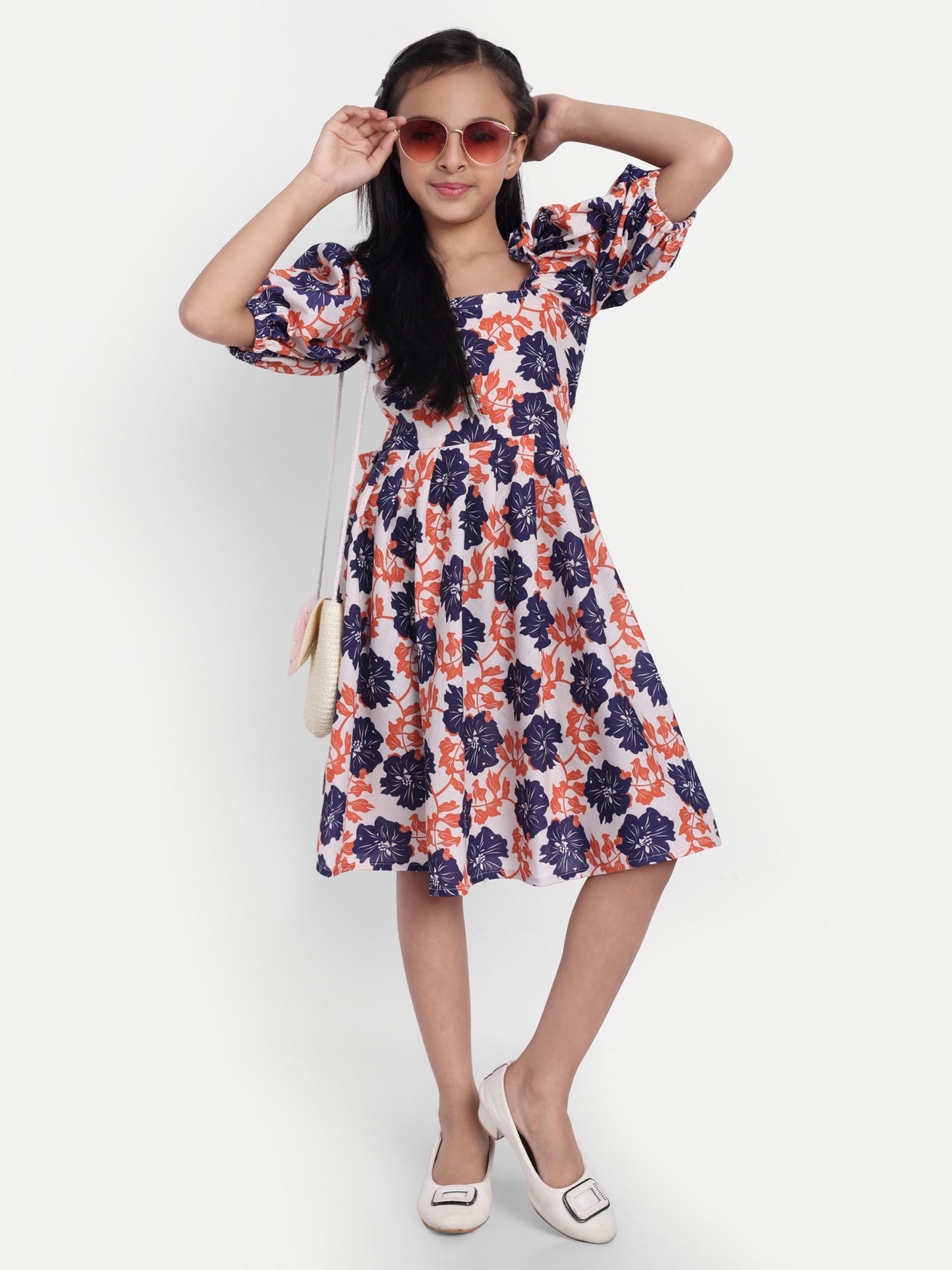 Girls Cotton Frock – Soft & Breathable Summer Dress for Kids