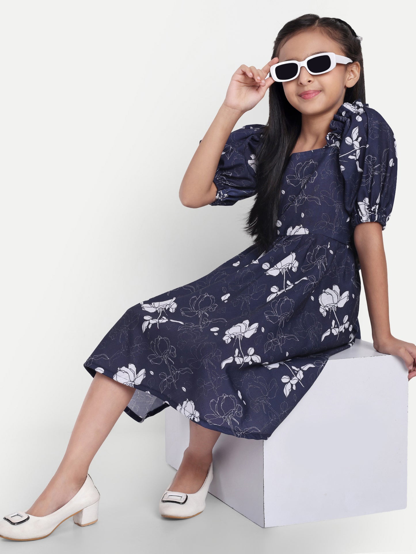 Girls Cotton Frock – Soft & Breathable Summer Dress for Kids