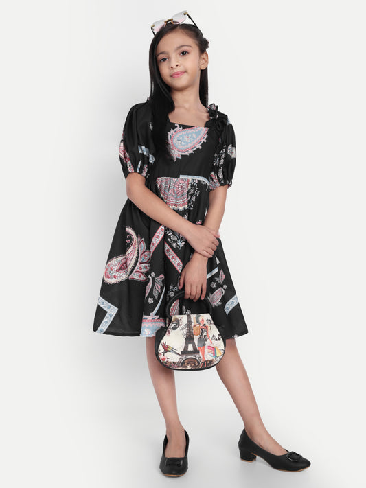Girls Cotton Frock – Soft & Breathable Summer Dress for Kids
