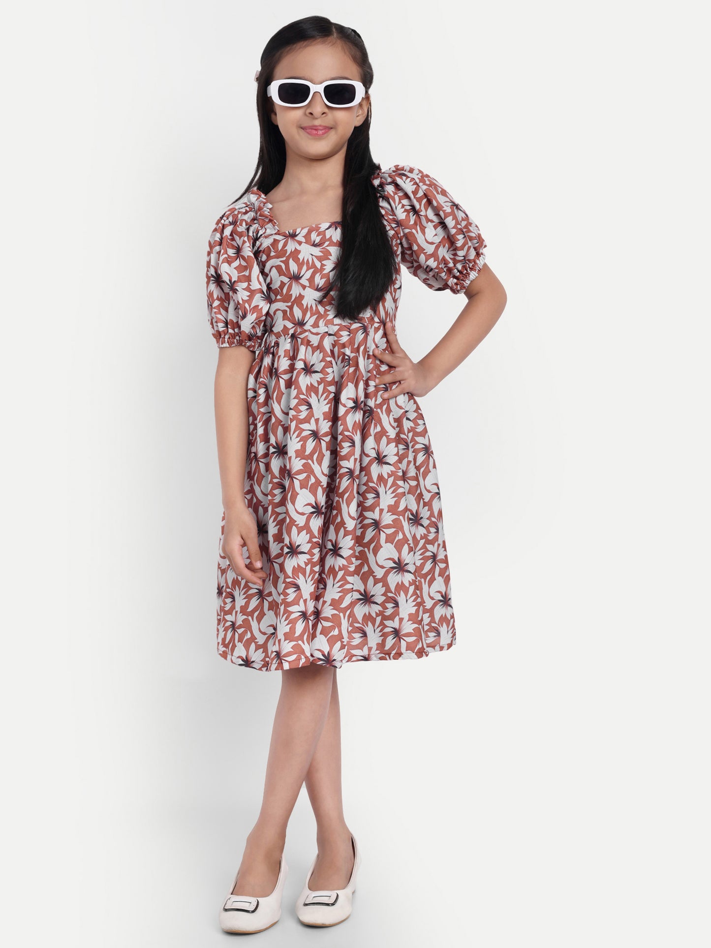 Girls Cotton Frock – Soft & Breathable Summer Dress for Kids