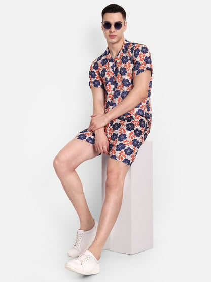 Men’s Co-Ord Set – Trendy T-Shirt & Bottom Wear Combo multicolor