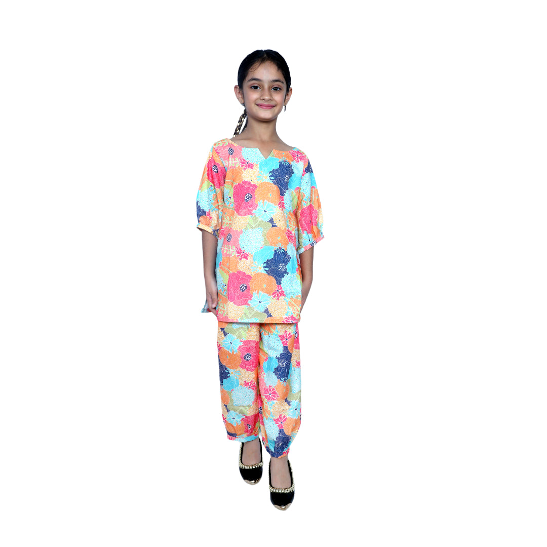 Kids Girls Cord Set – Comfortable & Stylish Matching Outfit pink
