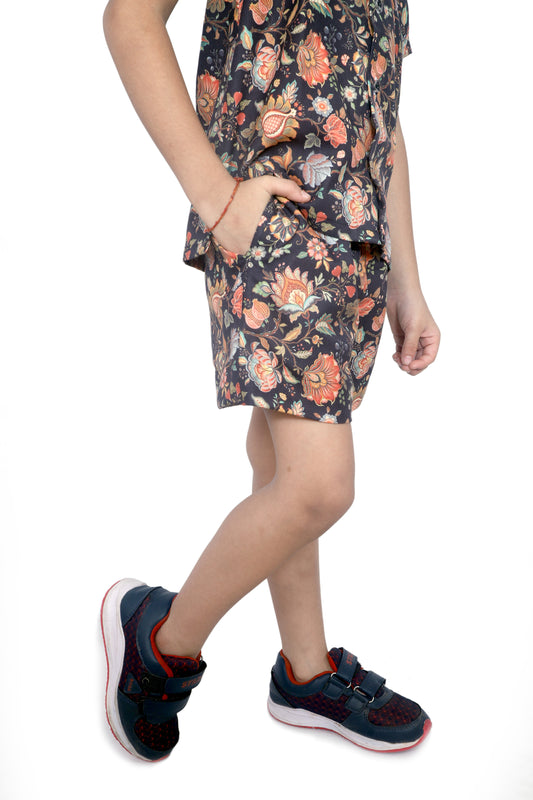 Kids Boys Printed Cord Set – Lightweight & Stylish Co-Ord Outfit