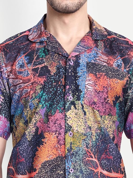 Men’s Co-Ord Set – Trendy T-Shirt & Bottom Wear Combo multicolor