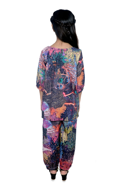 Kids Girls Cord Set – Comfortable & Stylish Matching Outfit multicolor