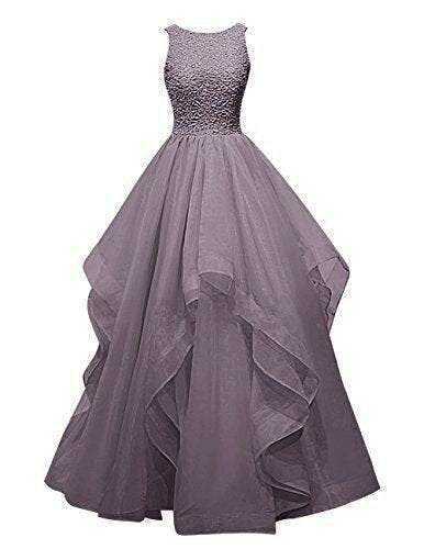 Elegant Women Embellished Sequined Boat Neck Net Fit & Flare Maxi Dress – Party & Evening monochrome Gown