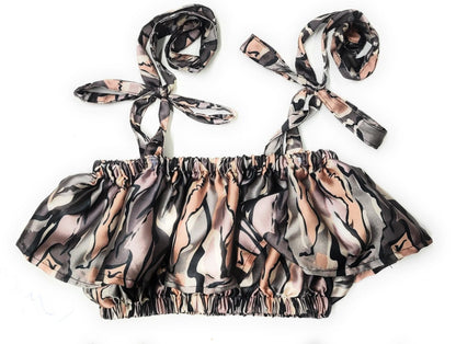 Baby Girl Dress Set – Trendy Top & Skirt for Little Girls black