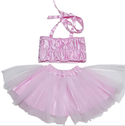 Baby Girl Dress Set – Trendy Top & Skirt for Little Girls lavender