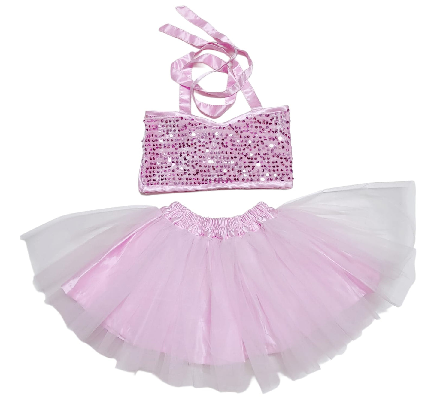 Baby Girl Dress Set – Trendy Top & Skirt for Little Girls lavender