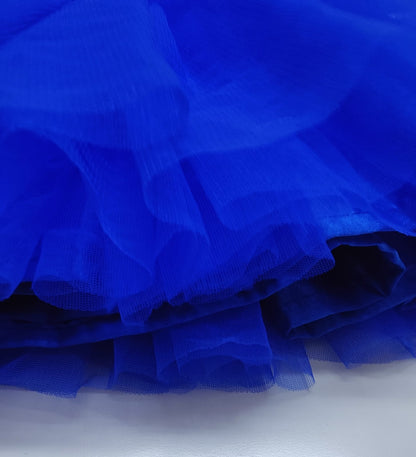 Baby Girl Dress Set – Trendy Top & Skirt for Little Girls blue