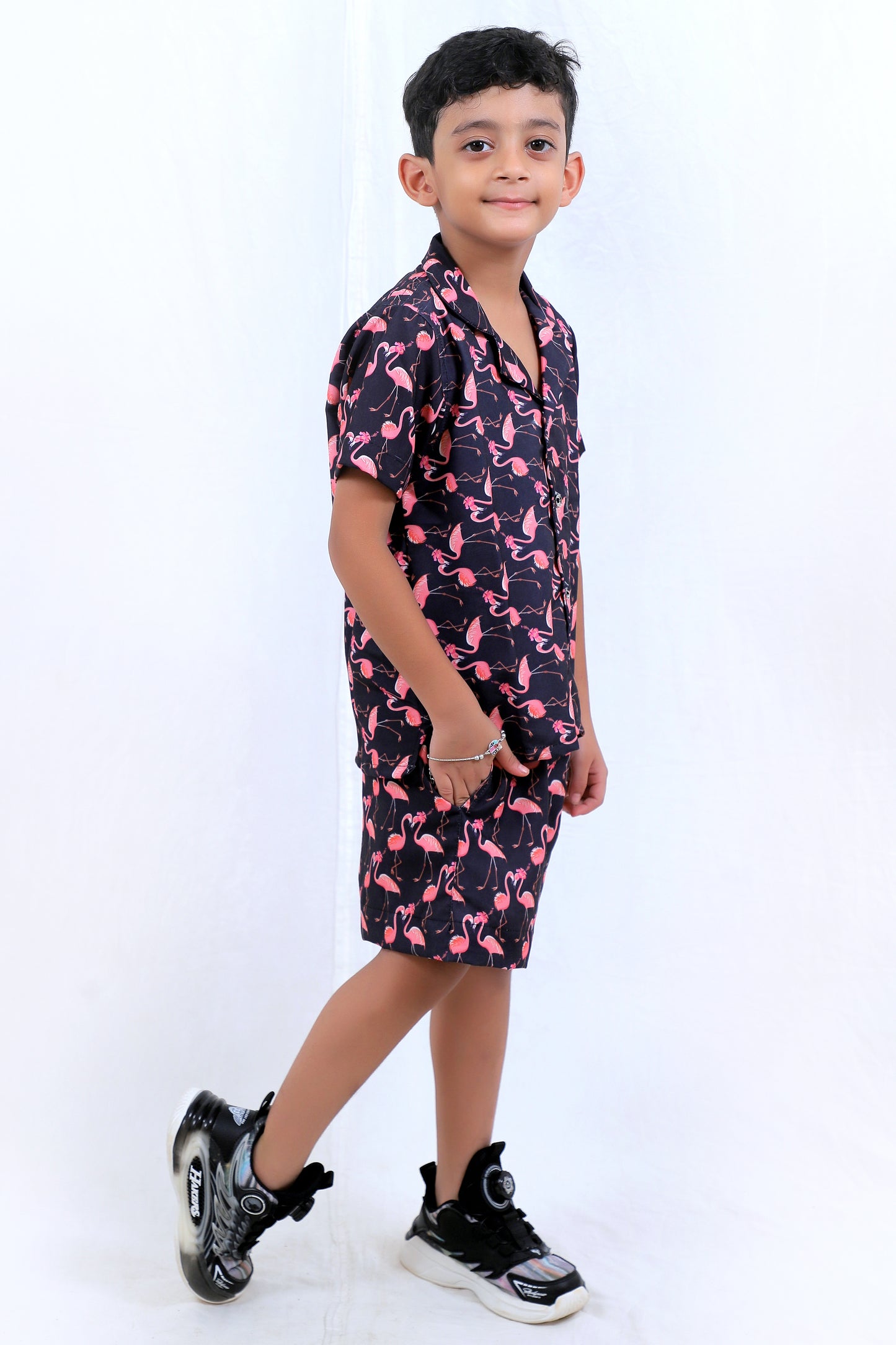 Kids Boys Printed Cord Set – Lightweight & Stylish Co-Ord Outfit