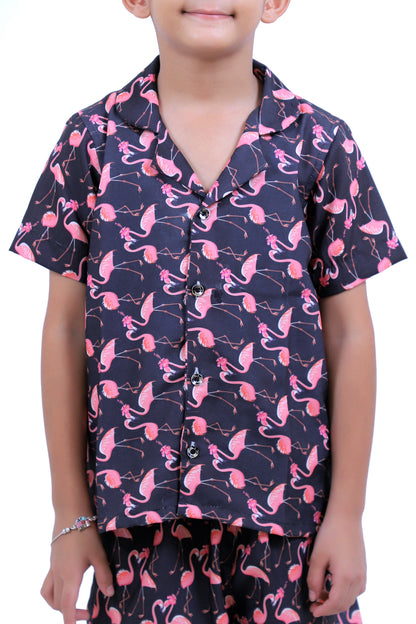 Kids Boys Printed Cord Set – Lightweight & Stylish Co-Ord Outfit
