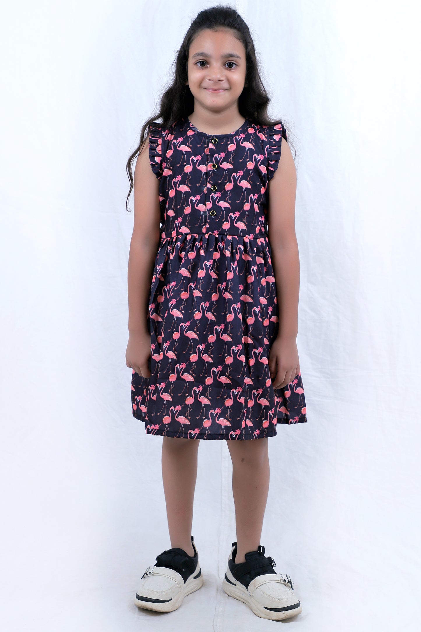 Girls Cotton Frock – Soft & Breathable Summer Dress for Kids