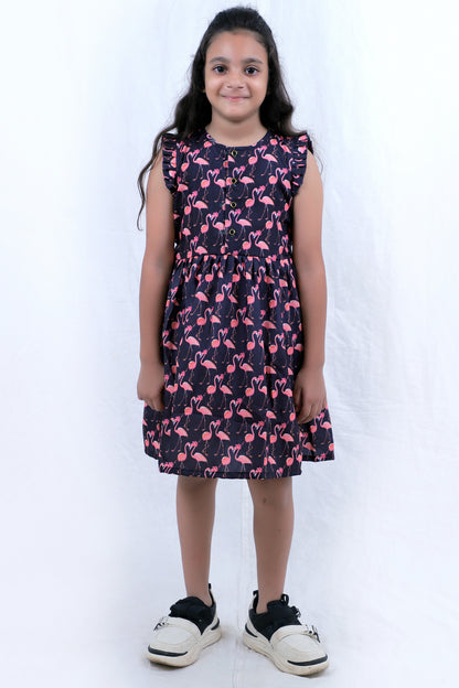 Girls Cotton Frock – Soft & Breathable Summer Dress for Kids