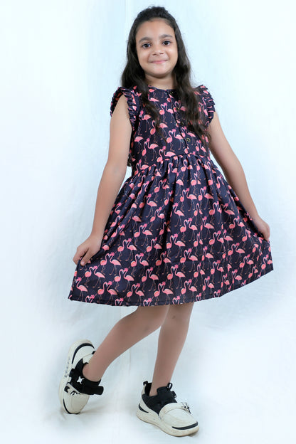 Girls Cotton Frock – Soft & Breathable Summer Dress for Kids