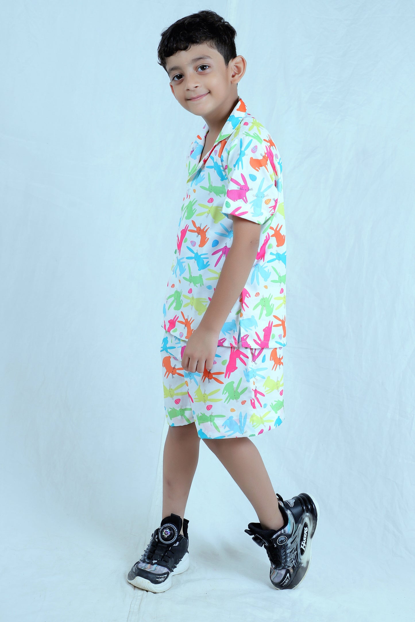 Kids Boys Printed Cord Set – Lightweight & Stylish Co-Ord Outfit