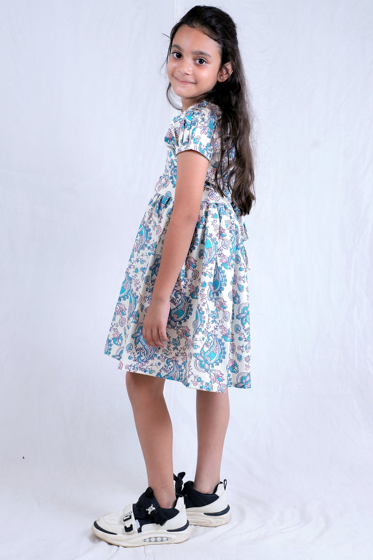 Girls Cotton Frock – Soft & Breathable Summer Dress for Kids