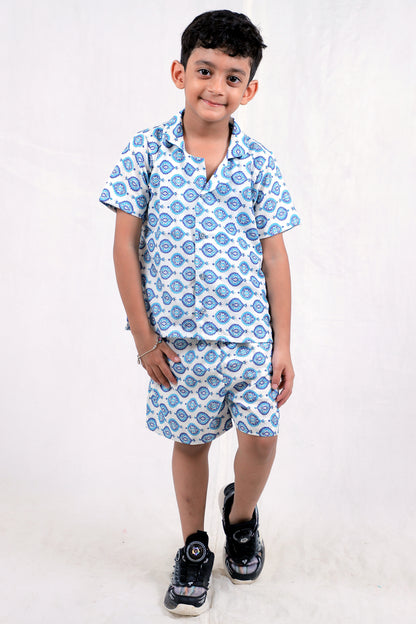 Kids Boys Printed Cord Set – Lightweight & Stylish Co-Ord Outfit