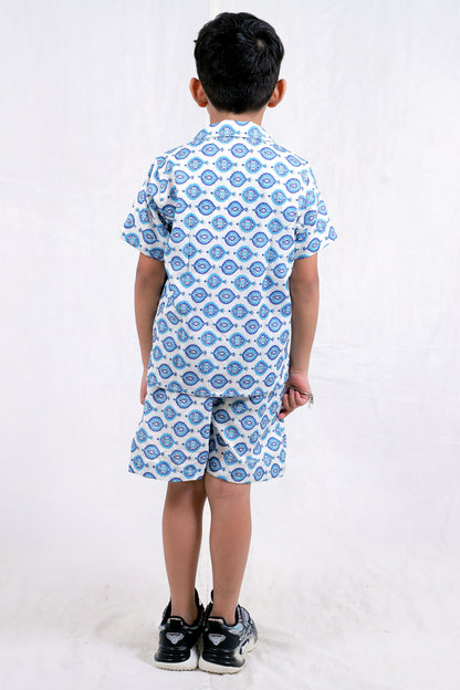Kids Boys Printed Cord Set – Lightweight & Stylish Co-Ord Outfit
