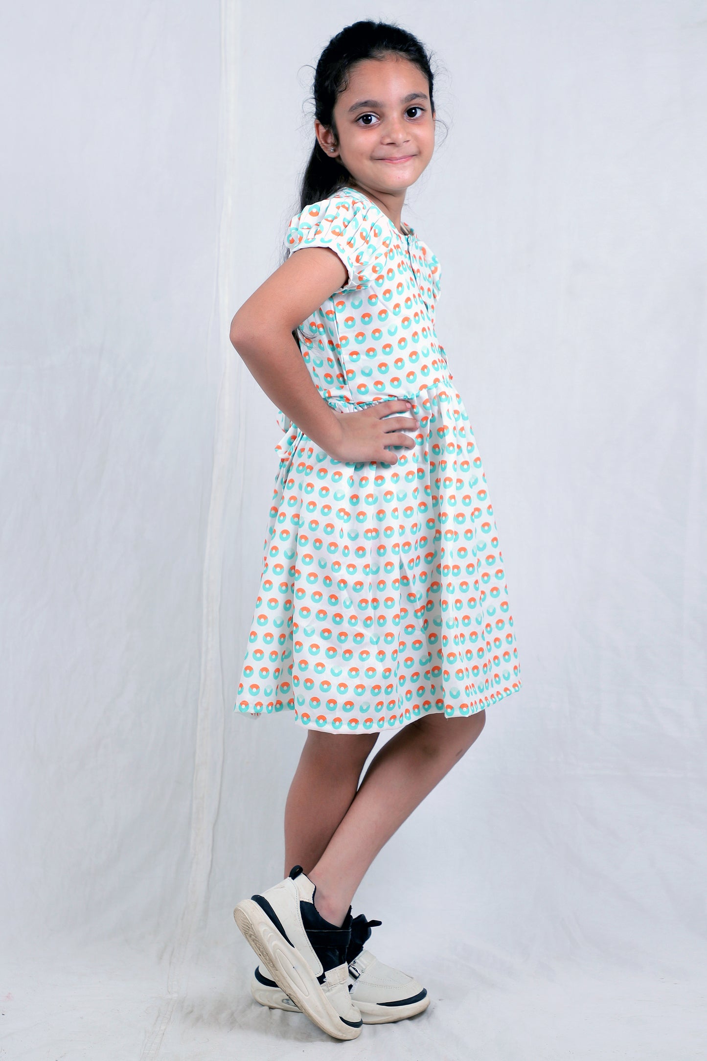 Girls Cotton Frock – Soft & Breathable Summer Dress for Kids