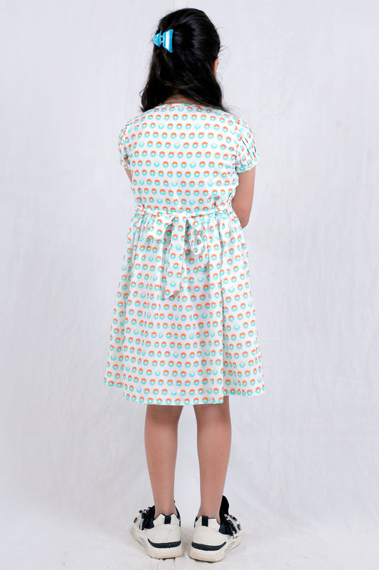 Girls Cotton Frock – Soft & Breathable Summer Dress for Kids