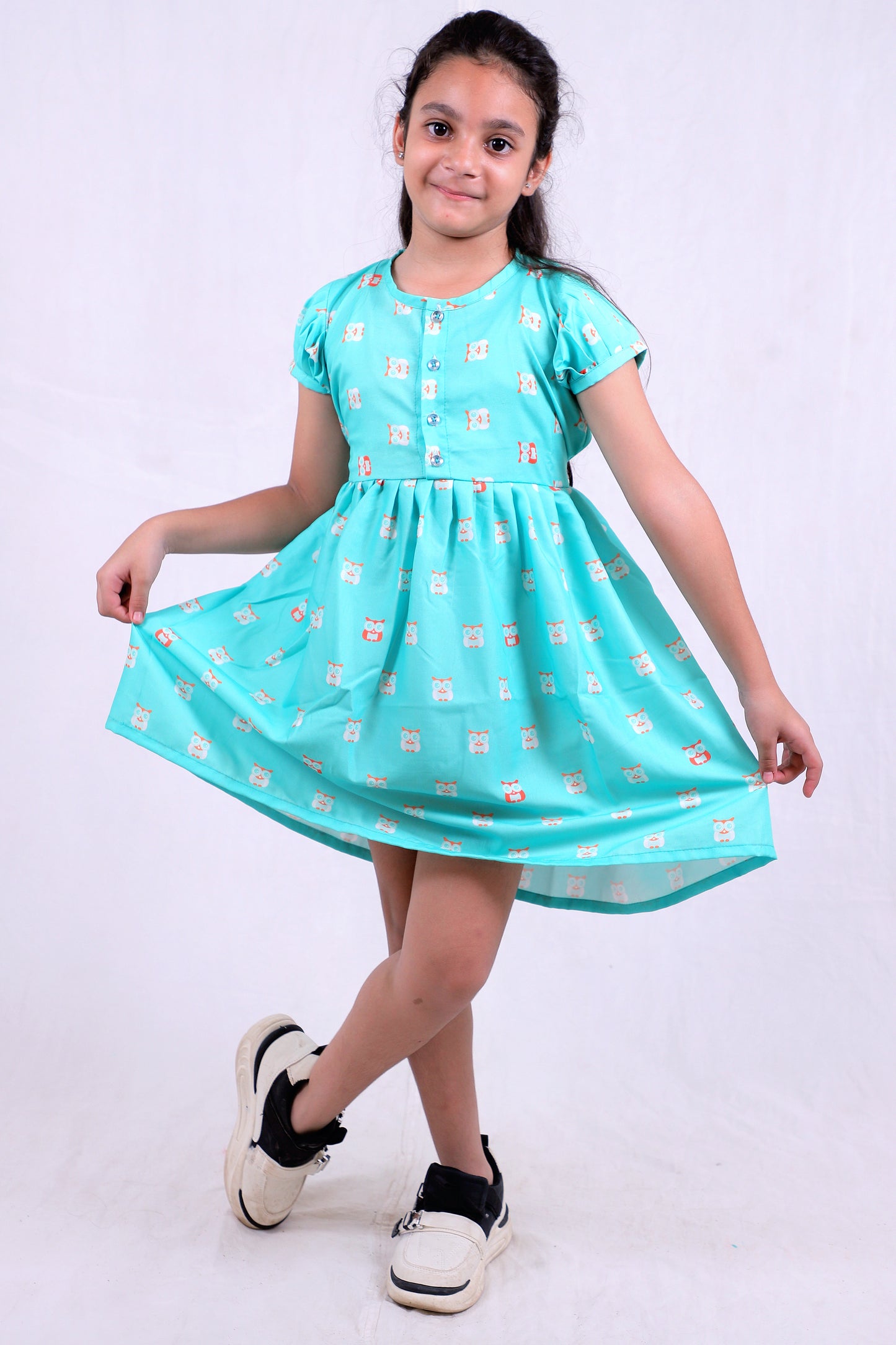 Girls Cotton Frock – Soft & Breathable Summer Dress for Kids