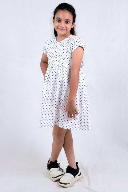 Girls Cotton Frock – Soft & Breathable Summer Dress for Girls
