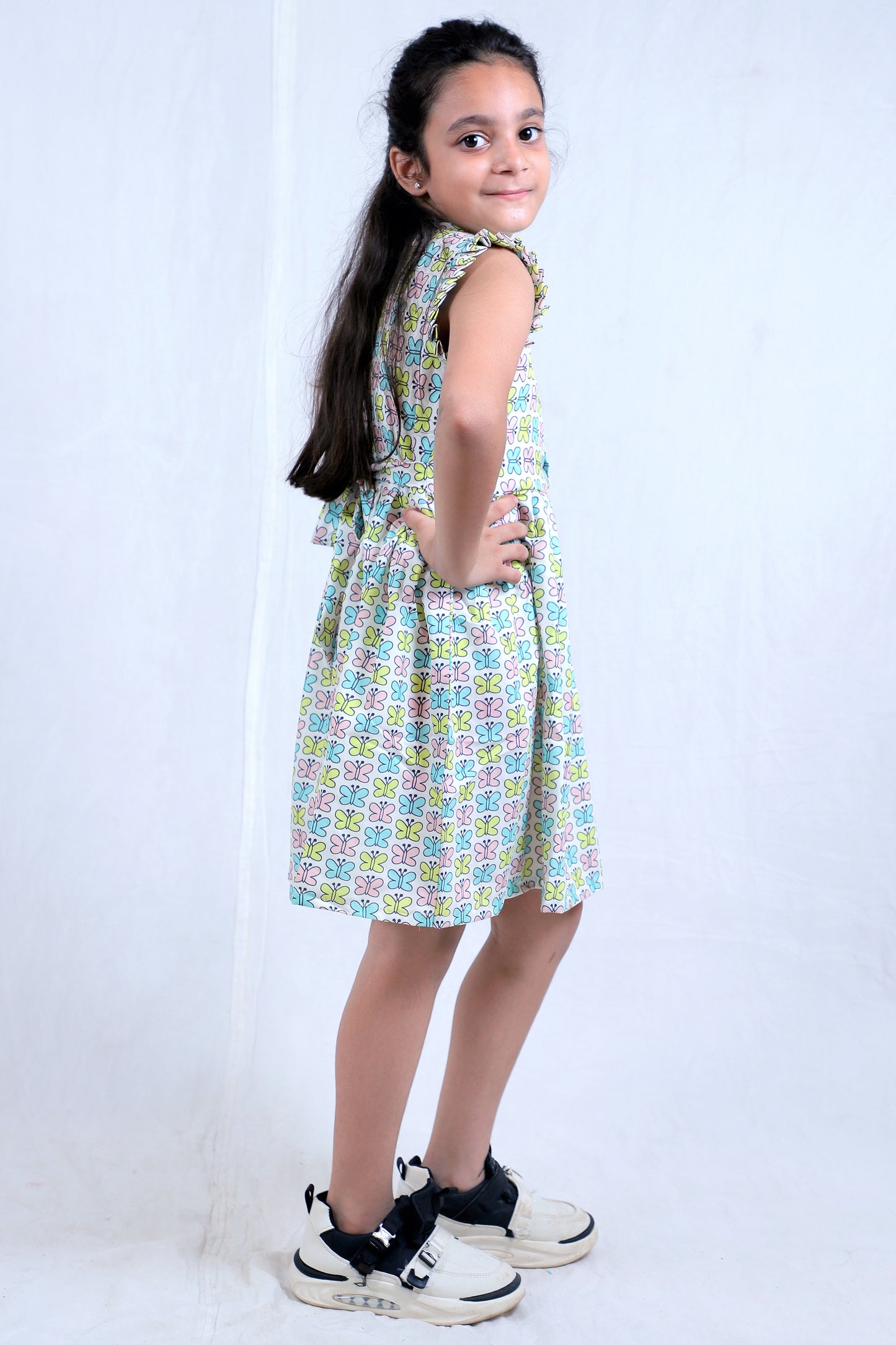 Girls Cotton Frock – Soft & Breathable Summer Dress for Kids