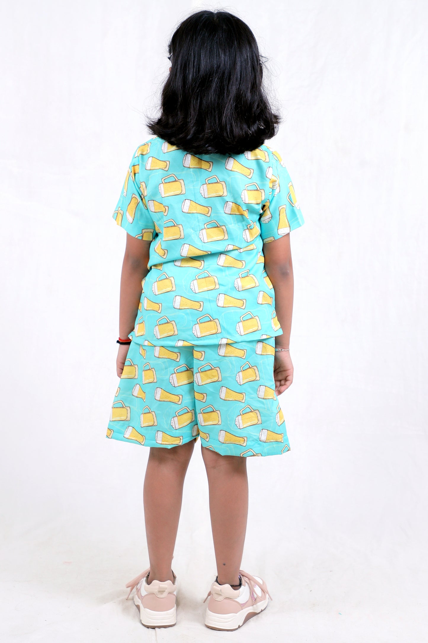 Kids Girls Cord Set – Comfortable & Stylish Matching Outfit light blue